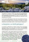 Présentation et fonctionnement du Géoparc Beaujolais